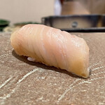 登喜和鮨 - 鰆 背中塩〆