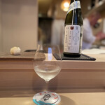 登喜和鮨 - 加茂錦 荷札酒 吉川山田錦 純米大吟醸/加茂錦酒造/新潟県