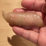 登喜和鮨 - 鰆 背中塩〆