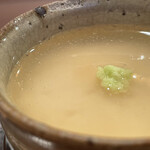 登喜和鮨 - 山の芋とろろ芋真鱈茶碗蒸し