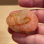 登喜和鮨 - 佐渡赤泊産南蛮海老一夜干し