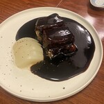 月泉 - 黒酢酢豚