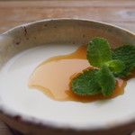 Lier・幡 - デザートのパンナコッタ