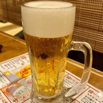 Didoriya Yamato - 生ビール（マルエフ）