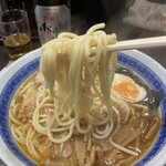 中華そば べんてん - ワシには半麺でちょうどええ腹具合