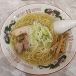 麺や二代目 夜来香 - 塩らーめん ノーマル：７５０円（税込）【２０２２年１０月撮影】