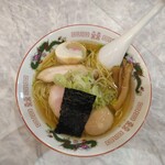 麺や二代目 夜来香 - 昆布とカツオの中華そば 味玉入：８５０円（税込）【２０２２年１０月撮影】