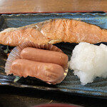 Nagayama - 銀鮭　ソーセージ付き