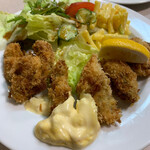 洋食フジイ - カキフライライス　時価（1,100円）