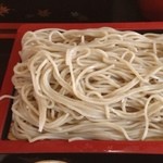 いっとこ茶屋 - やや硬めながら、麺線も整った「もり」