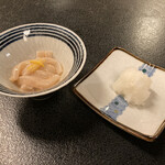 小樽・蕎麦屋・籔半 - イカ塩辛