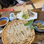 うずら家 - 天ぷらそば