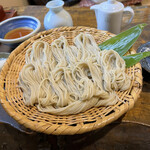 うずら家 - 天ぷらそばのざる蕎麦