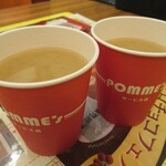 ポムの樹 - サービスの味噌汁