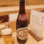 とんかつ 寿々木 - 瓶ビール