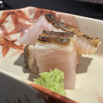 割烹 新多久 - 皮目のみの火入れで、絵も言われね食感を実現！