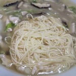 永楽苑 - カイシロウ麺の極細麺