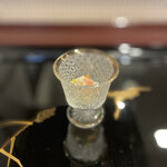 割烹 新多久 - 鮭のなれ鮨