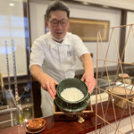 割烹 新多久 - 土鍋炊きコシヒカリ‼︎