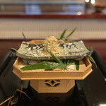 割烹 新多久 - 大根胡麻和え