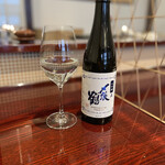 割烹 新多久 - 〆張鶴 大吟醸 盞/宮尾酒造/新潟県