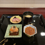 割烹 新多久 - 〆セット