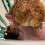 割烹 新多久 - 寒鰤の脂と辛味大根の調和が絶妙‼︎