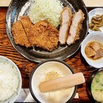 とんかつ＆エビフライ 囲炉裏 - 