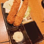 Nagoyameshi Izakaya Teshigotoya - エビフライ