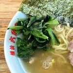 ラーメン六角家 - ほうれん草。