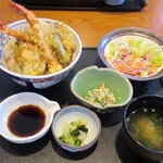 藍屋 - 料理写真:上天丼ランチ