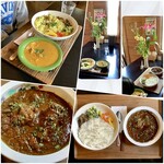 スプーンソング - 【2022年11月5日(土)】私はクラシックチキンカレー、娘はマラバールチキン(カレー)とプラオのセット