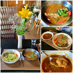 スプーンソング - 【2022年11月12日(土)】私はフィッシュ(ブリ)タミルカレーとプラオのセット、娘はチキンカレーとビリヤニのセット