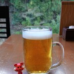 Ushitaki Onsen Shikimatsuri - 生ビール　￥605