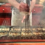 麟 - 複数の串で突きます