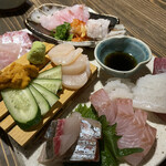 炉端焼き酒場 一心 - 刺身盛り合わせ　4人前
