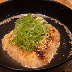 Grilled Onigiri (seaweed, wasabi, plum)