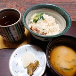 閑祥庵 禅紫 - 鯛の炊き込みご飯