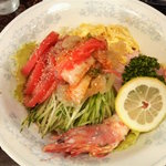 新華苑 - 冷やし中華はじめました。冷麺1050円です。