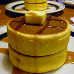 ホットケーキ横からポン！