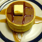 ホットケーキ上から