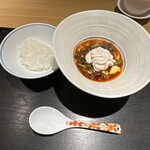 眞善美 - 白子の麻婆豆腐　山形つや姫