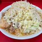 ラーメン二郎 - 小ラーメン 野菜ニンニク