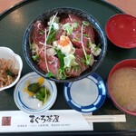 Maguro Chaya - 数量限定、茶屋特製づけ丼1200円(2023.1.6)