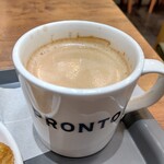 PRONTO IL BAR - ドリンクはホットコーヒーを