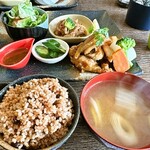 和楽cafe - ランチ＠ポークジンジャー