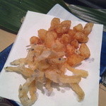 すし処 會 - 白魚と小柱の唐揚げ