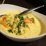 ダバ インディア - 海老のレモンバターマサラUP