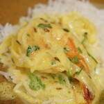 ダバ インディア - 海老のレモンバターマサラUP