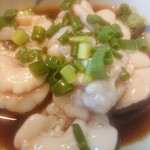 立ち呑み 晩杯屋 - 白子ポン酢￥250 新鮮ぷりとろーん♪
